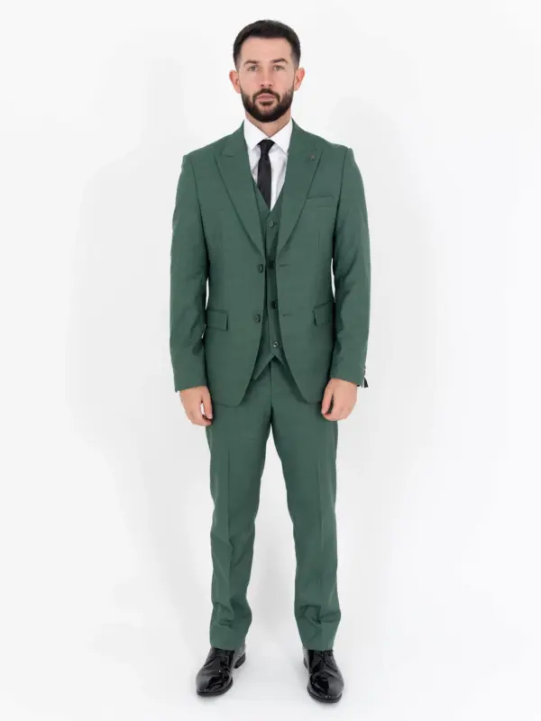 Scott - Emerald Three Piece Suit 15 Scott - emerald three piece suit