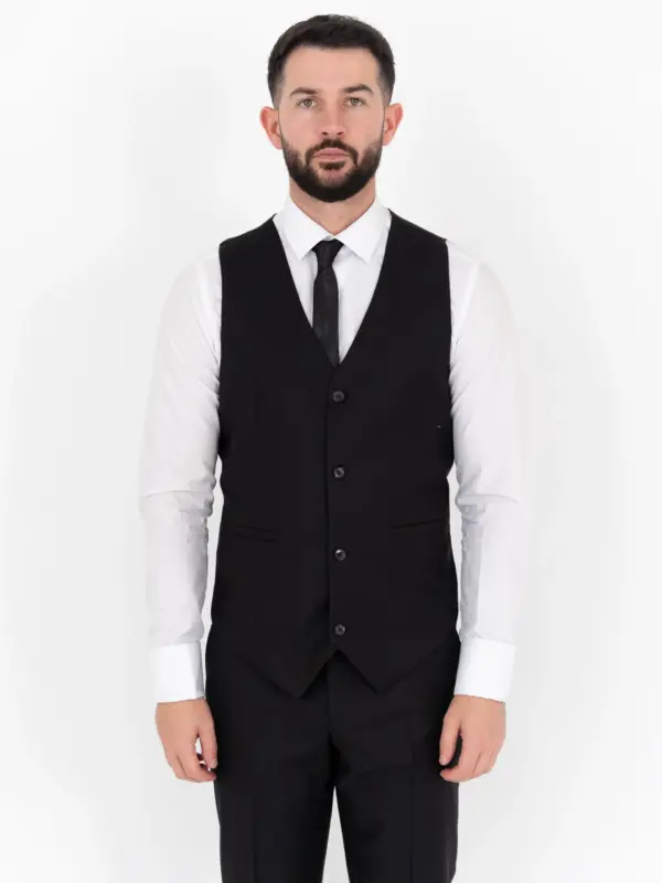 Thomas - Black Three Piece Suit 21 Thomas - black three piece suit