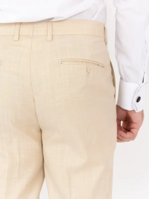 Thomas - cream three piece suit