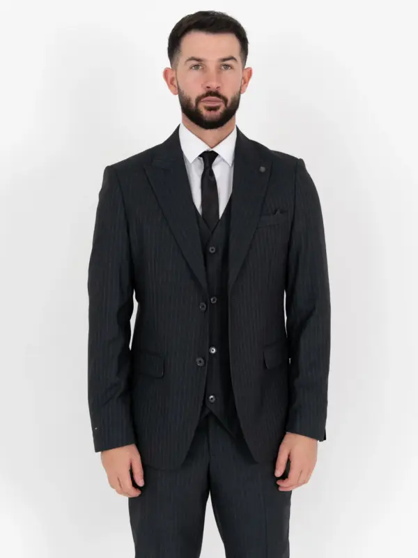 Thomas - Grey Three Piece Suit 15 Thomas - grey three piece suit