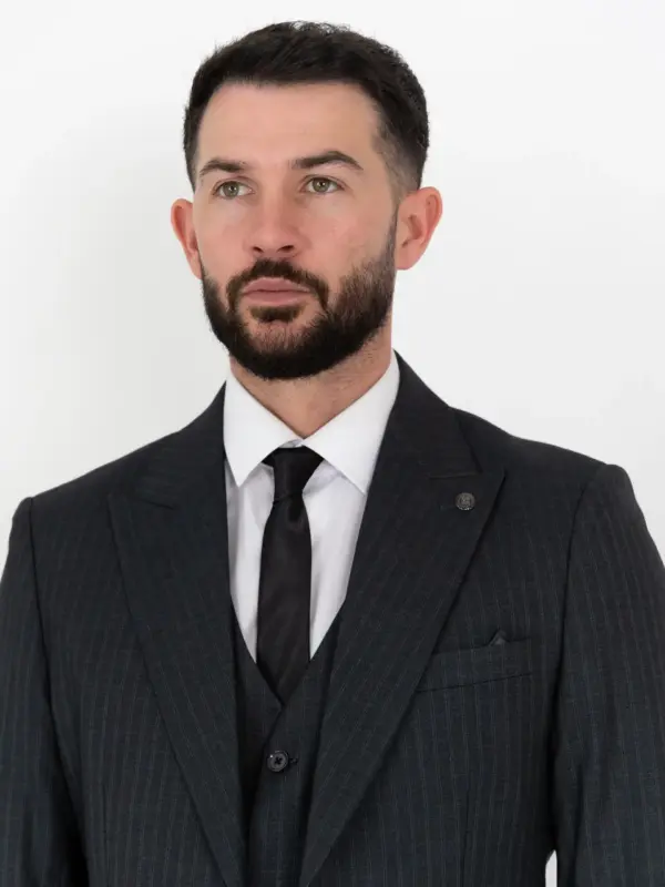 Thomas - Grey Three Piece Suit 16 Thomas - grey three piece suit