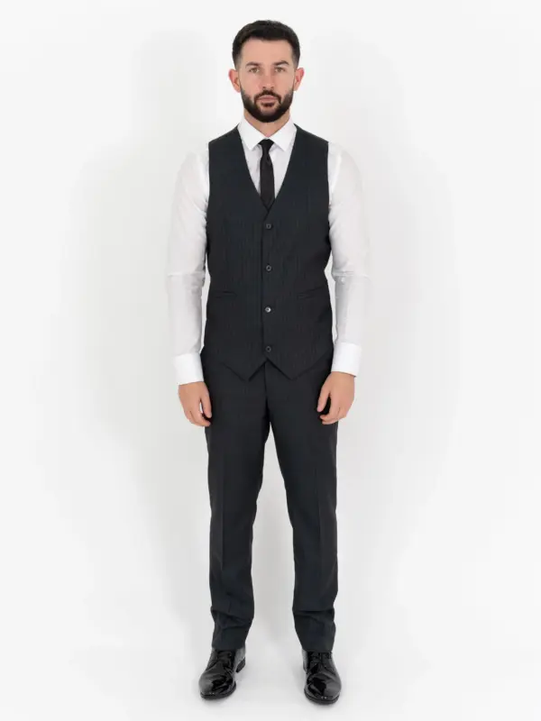 Thomas - Grey Three Piece Suit 20 Thomas - grey three piece suit