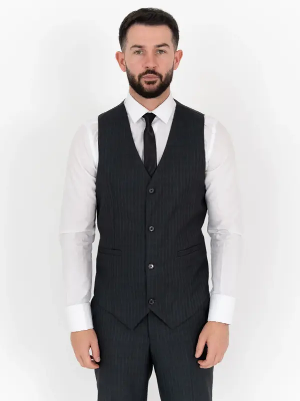 Thomas - Grey Three Piece Suit 21 Thomas - grey three piece suit