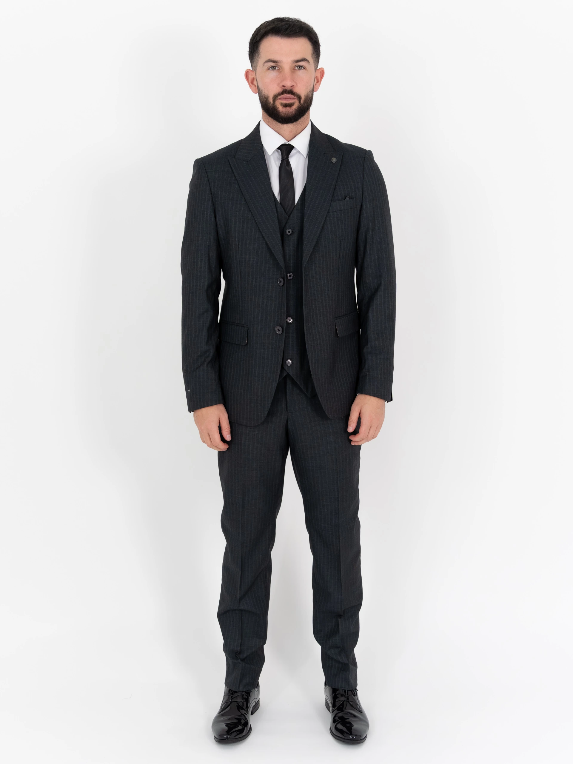 Thomas - Grey Three Piece Suit 1 Thomas - grey three piece suit