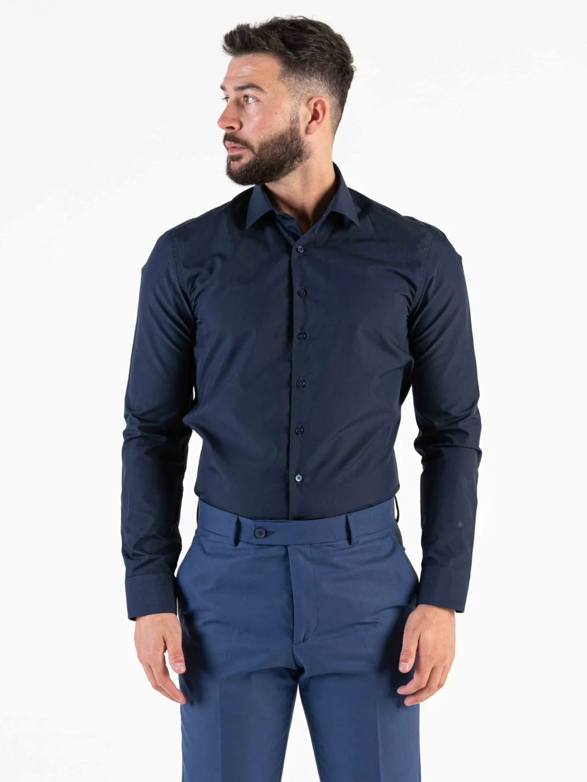 V2 Classic Navy Blue Shirt