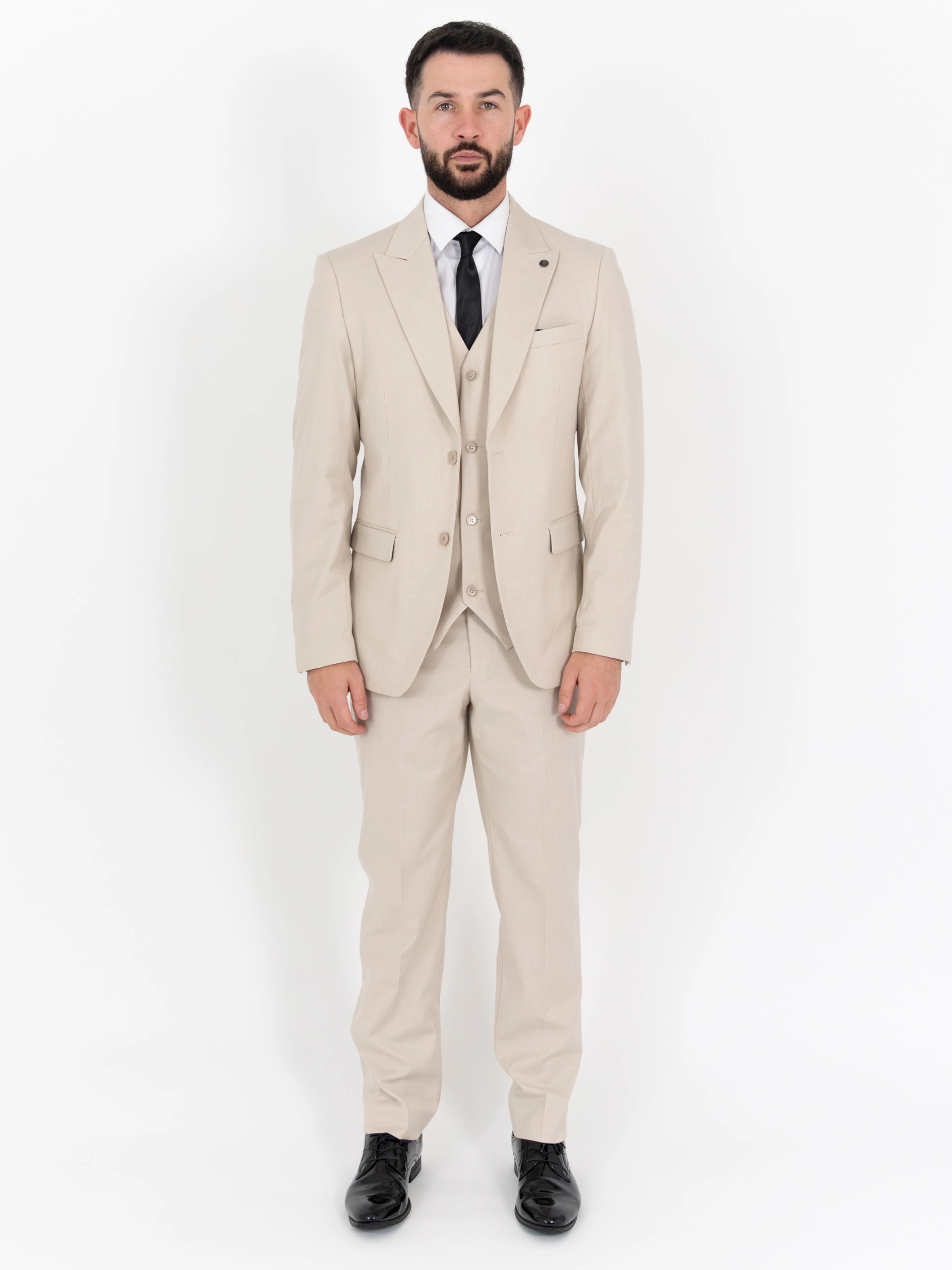 Winston - Stone Three Piece Suit 1 Winston - stone three piece suit
